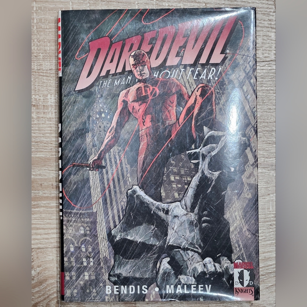 Daredevil The Man Without Fear Vol. 3 Hardcover Graphic Novel Bendis & Maleev